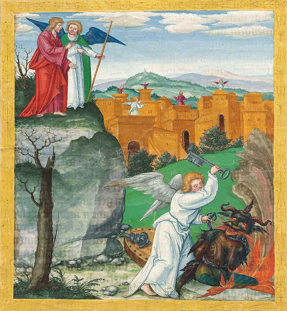A Jerusalém Celeste, Ottheinrich Bibel, Bayerische Staatsbibliothek, Cgm 8010