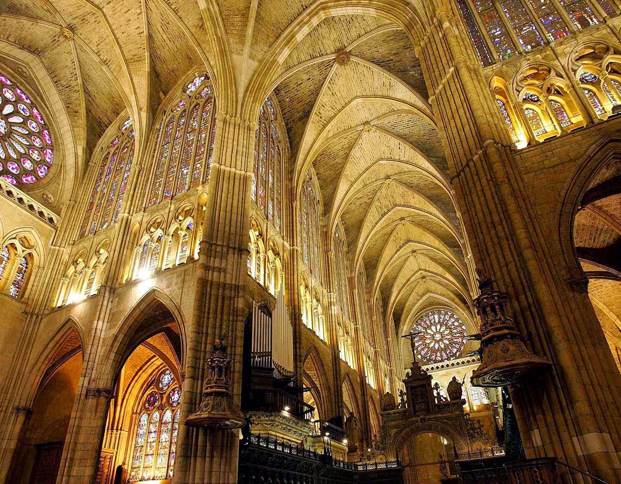 Catedral de León, nave central