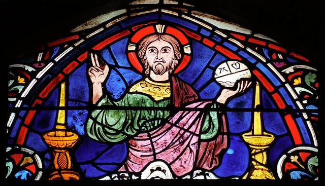 Chartres, Jesus Cristo na Última Ceia, catedrais medievais