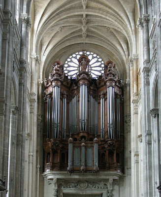 Órgão da igreja de Santo Eustáquio em Paris