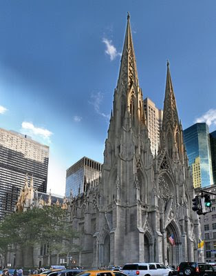 Catedral San Patrício, Nova Iorque, Catedrais medievais